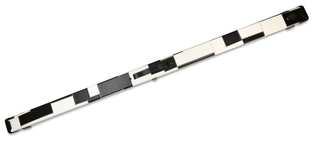 Baize Master 1 Piece PATCH Deluxe Plastic Ends Snooker Pool Cue Case - Holds 2 Cues
