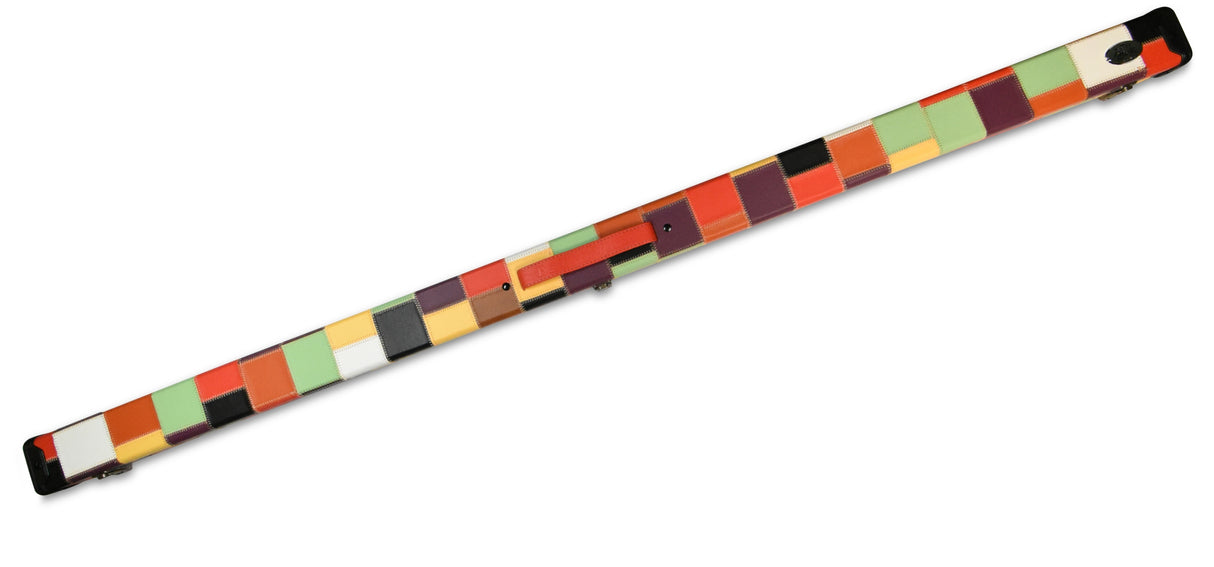 Baize Master 1 Piece PATCH Deluxe Plastic Ends Snooker Pool Cue Case - Holds 2 Cues