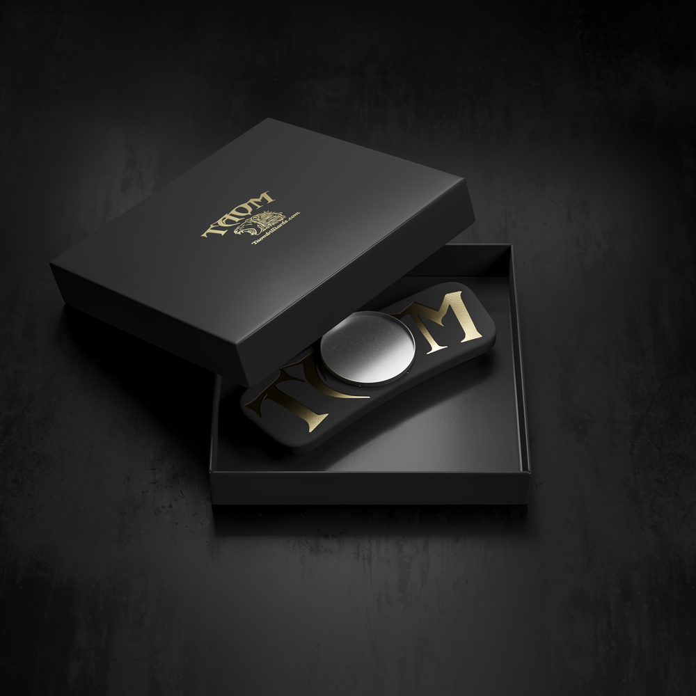 Taom Magnetite Round Snooker Pool Chalk Holder