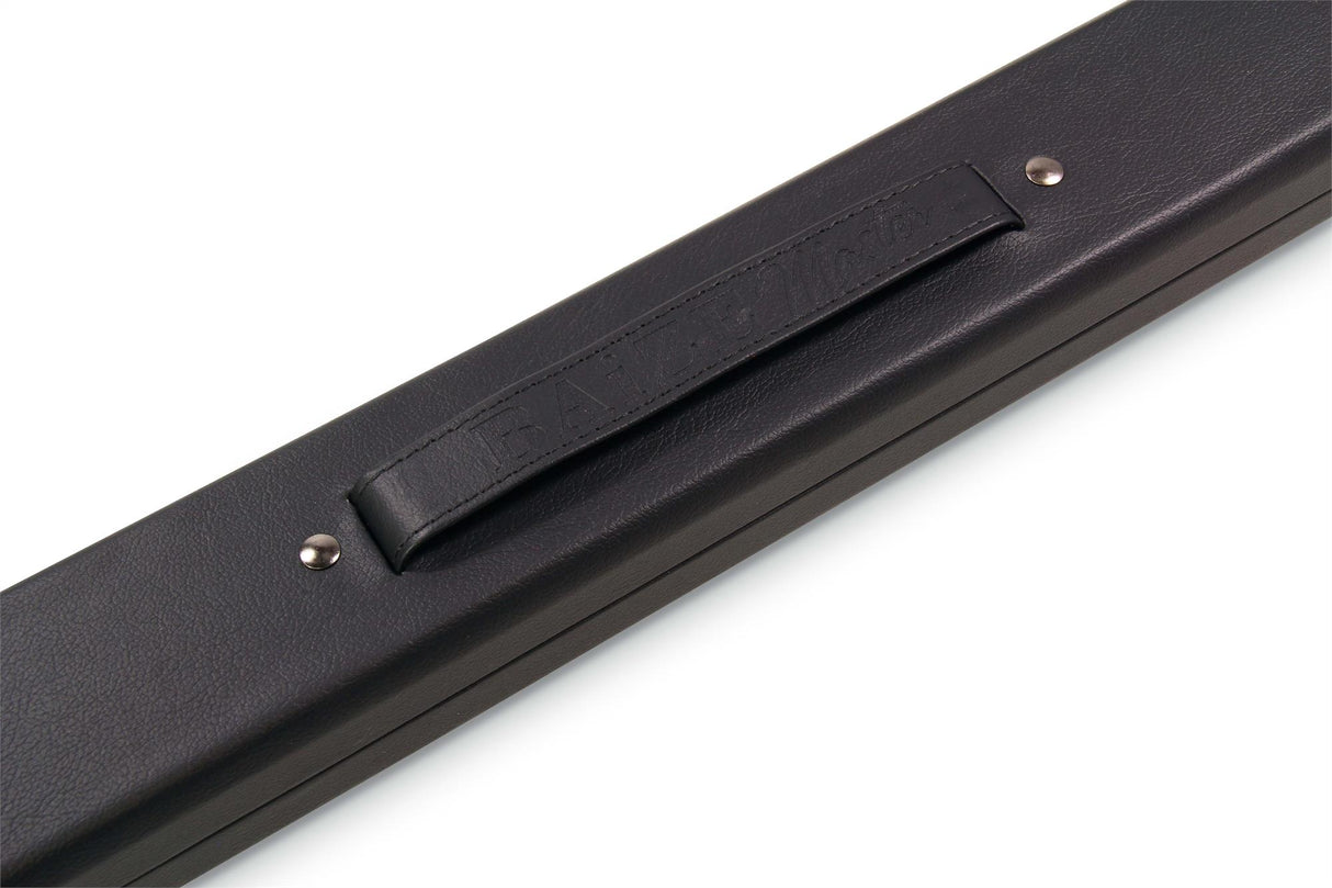 Baize Master 2 Piece Deluxe Snooker Pool Cue Case with Plastic Ends - Coloured Interior
