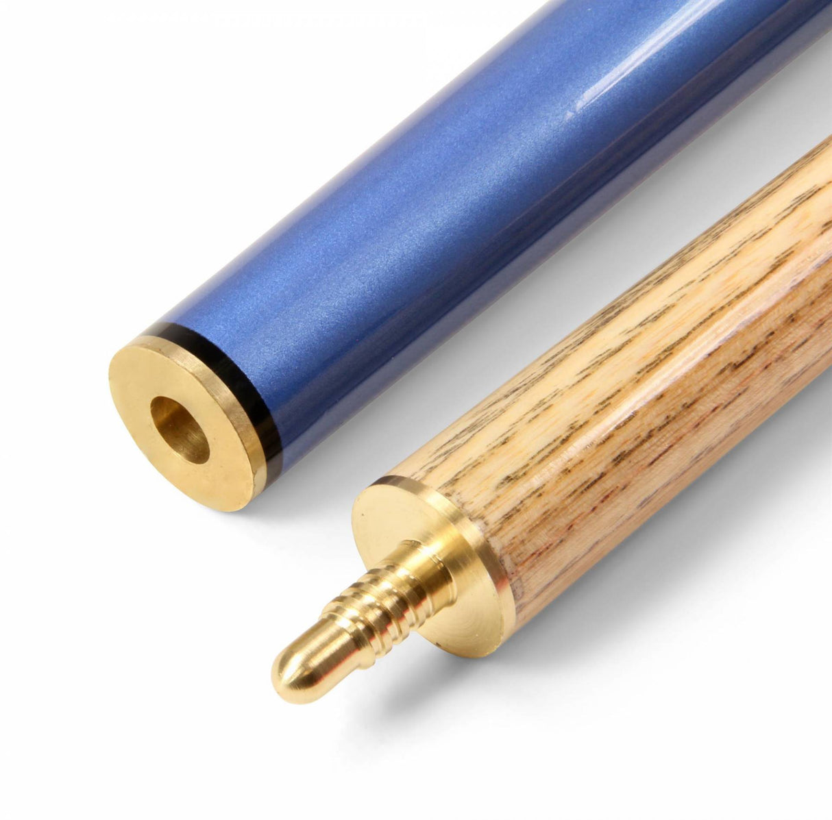 Jonny 8 Ball 52 Inch BLUE JET 2pc Ash Pool Snooker Cue - 10mm Tip