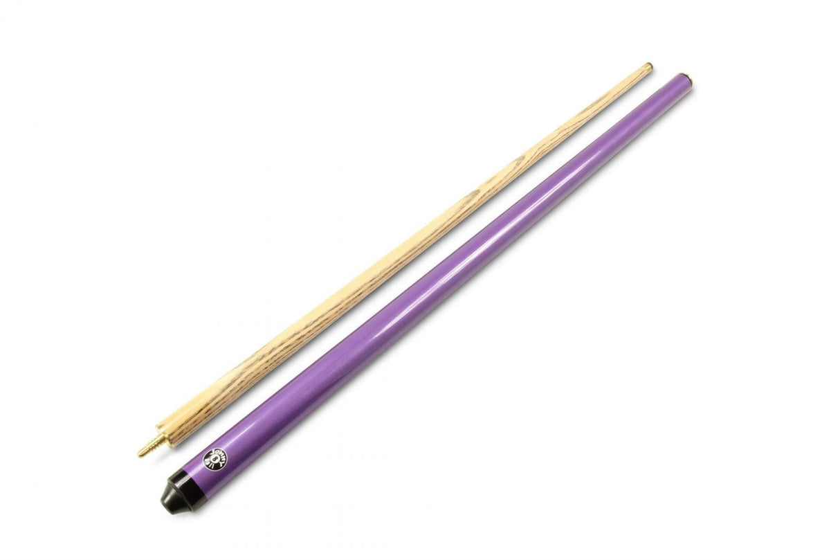 Jonny 8 Ball 52 Inch PURPLE JET 2pc Ash Pool Snooker Cue - 10mm Tip