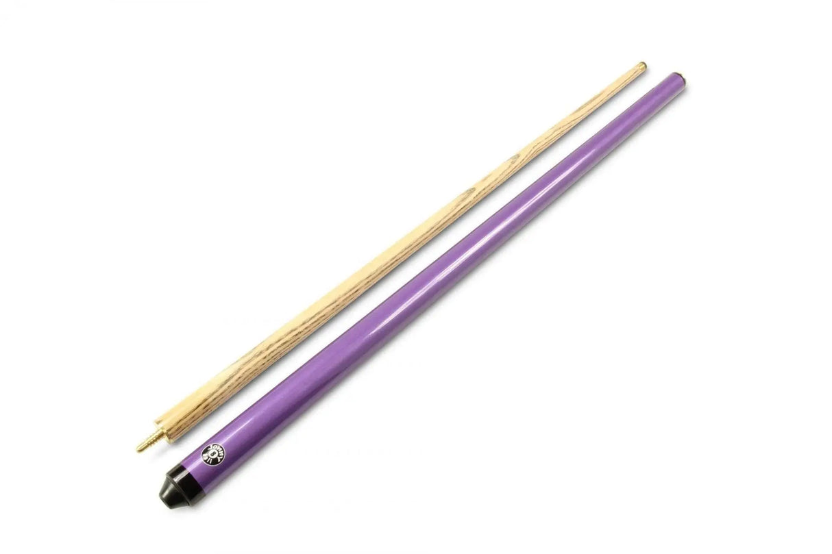 Jonny 8 Ball 52 Inch PURPLE JET 2pc Ash Pool Snooker Cue - 10mm Tip Jonny 8 Ball