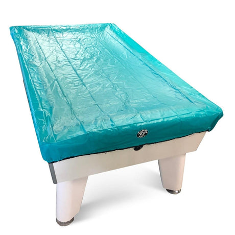 Jonny 8 Ball 7ft Soft Vinyl AQUA Fitted Pool Snooker Table Cover - 220 x 131cm