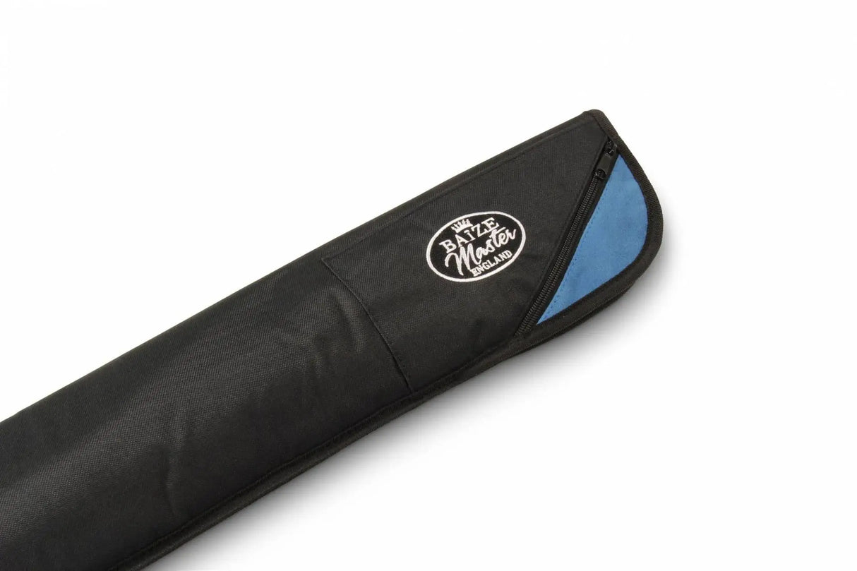 Baize Master BLUE FLASH Luxury Soft Case for 2pc Centre Jointed Cue & Mini Ext Baize Master