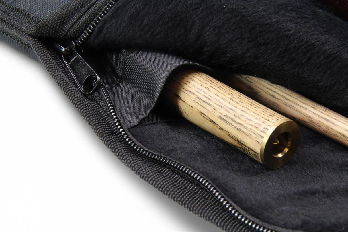 Baize Master BLUE FLASH Luxury Soft Case for 2pc Centre Jointed Cue & Mini Ext Baize Master