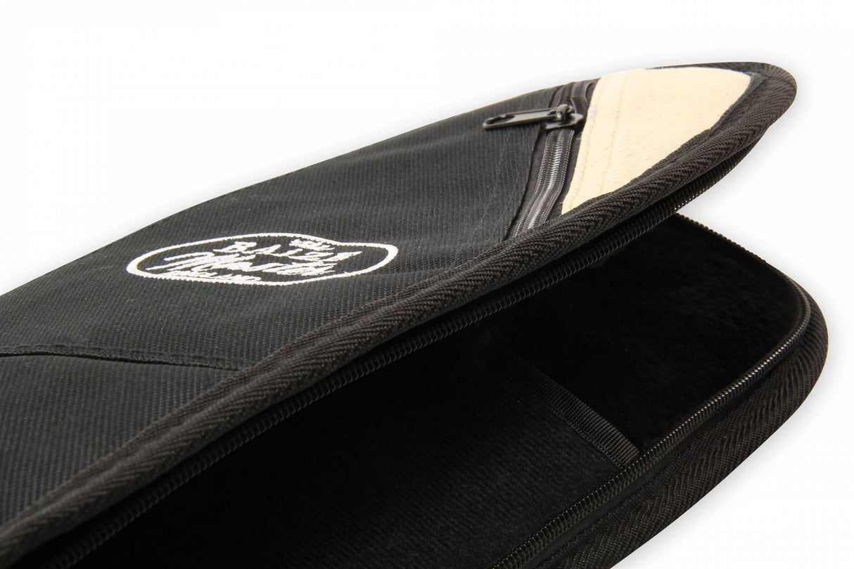 LONG LUXURY THICK PADDED 3pc Cue Case for 3/4 JOINT Snooker Cue & Extension