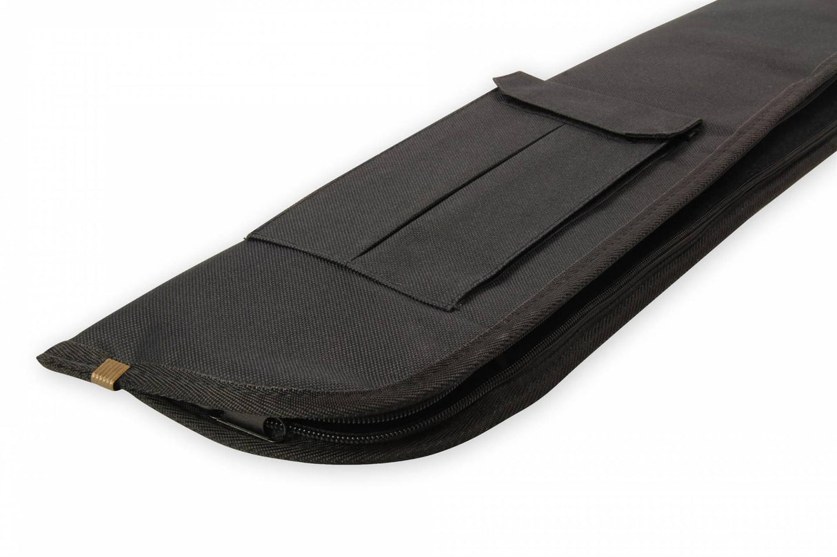 Baize Master Luxury FUR LINED 2 Piece Snooker Pool Cue Case - Holds 1 Butt & 2 Shafts