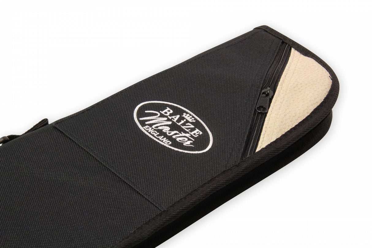 Baize Master Luxury FUR LINED 2 Piece Snooker Pool Cue Case - Holds 1 Butt & 2 Shafts