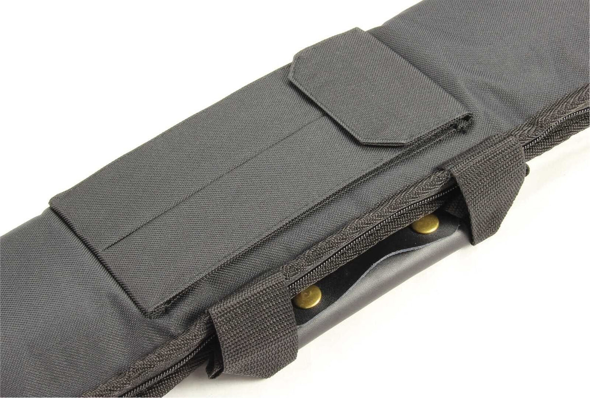 LONG LUXURY THICK PADDED 3pc Cue Case for 3/4 JOINT Snooker Cue & Extension