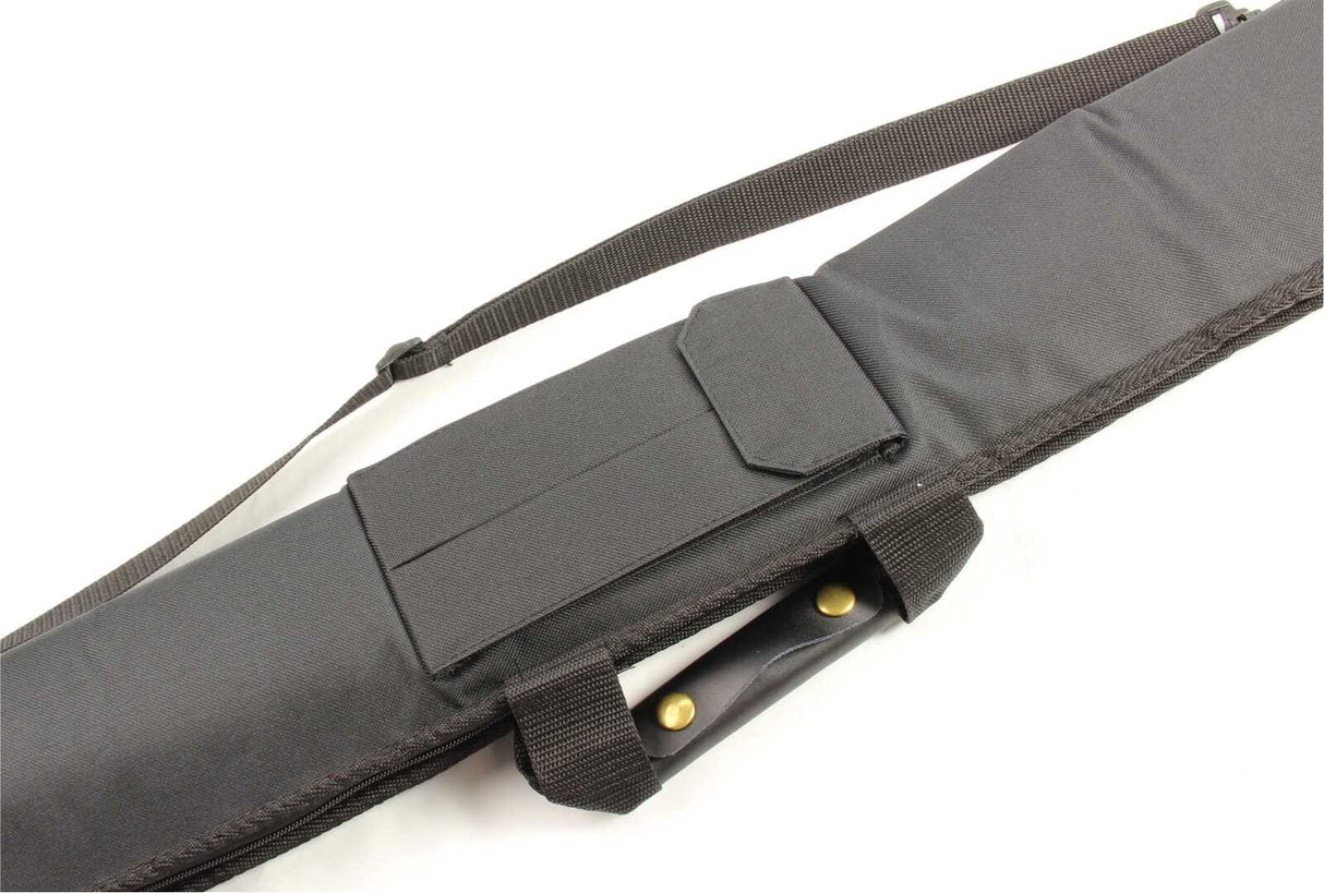 LONG LUXURY THICK PADDED 3pc Cue Case for 3/4 JOINT Snooker Cue & Extension