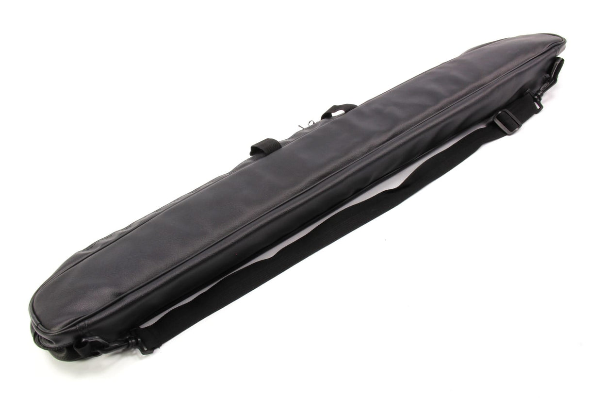 Baize Master Premium Soft Black DUAL Pool Cue Case for 2 Cues – 2 Butts & 2 Shafts