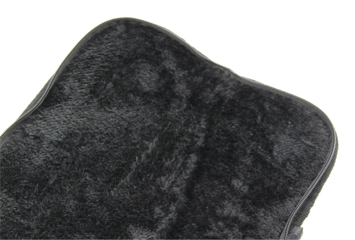 Luxury Peradon Fur Lined Soft Case For 3/4 Joint Snooker Pool Cue Peradon