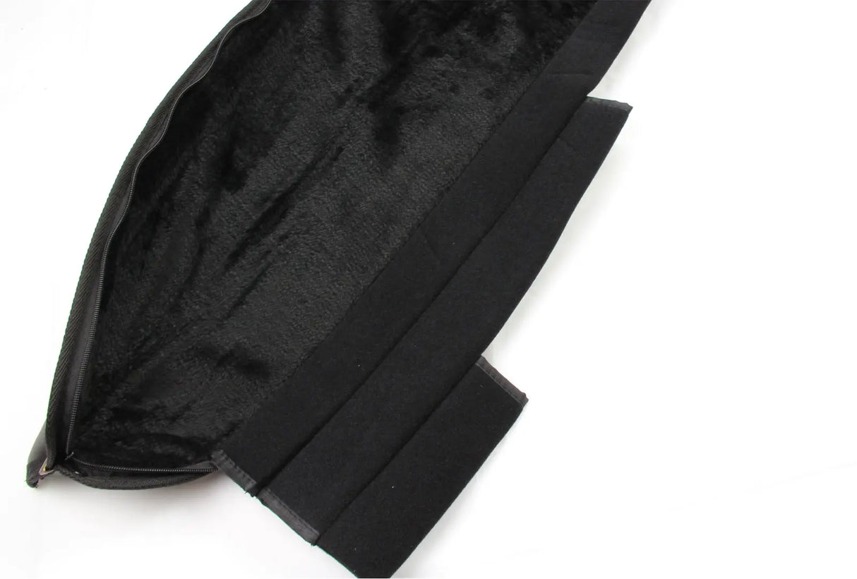 Luxury Peradon Fur Lined Soft Case For 3/4 Joint Snooker Pool Cue Peradon