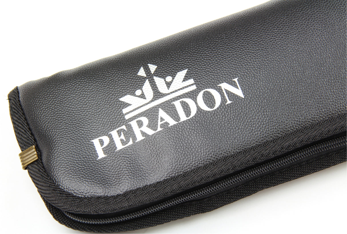 Luxury Peradon Fur Lined Soft Case For 3/4 Joint Snooker Pool Cue