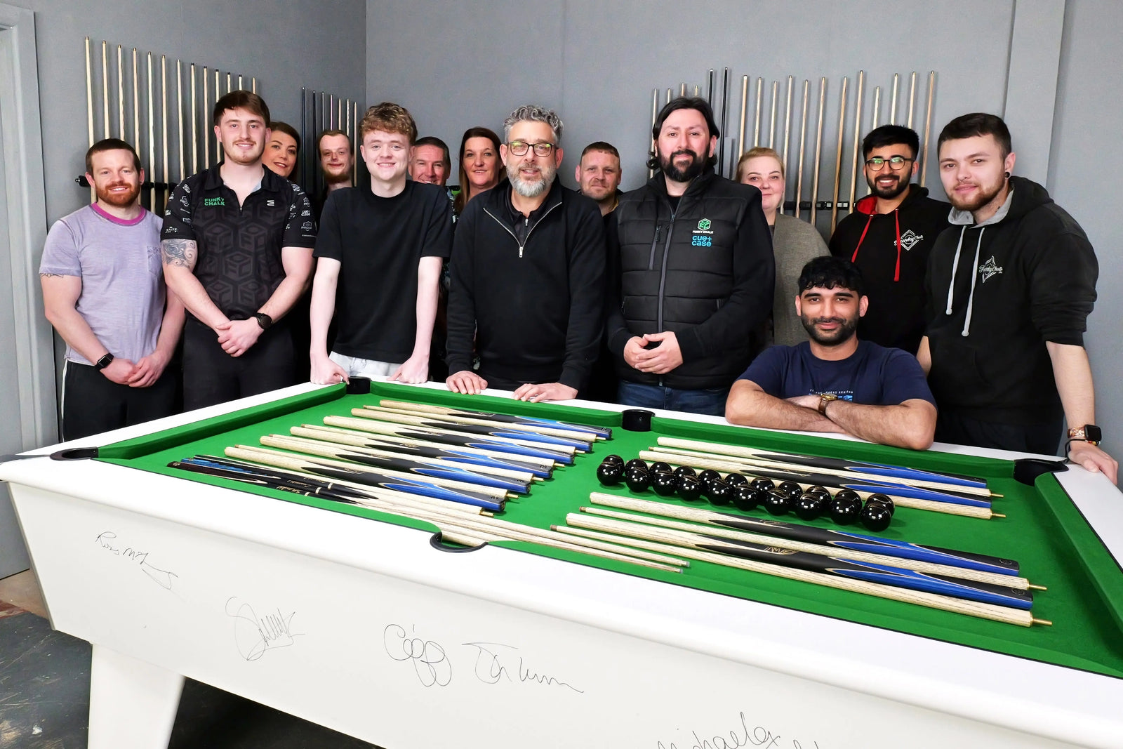 Stan Moody Visits Cue + Case HQ Ahead of Crucible Debut Cue + Case