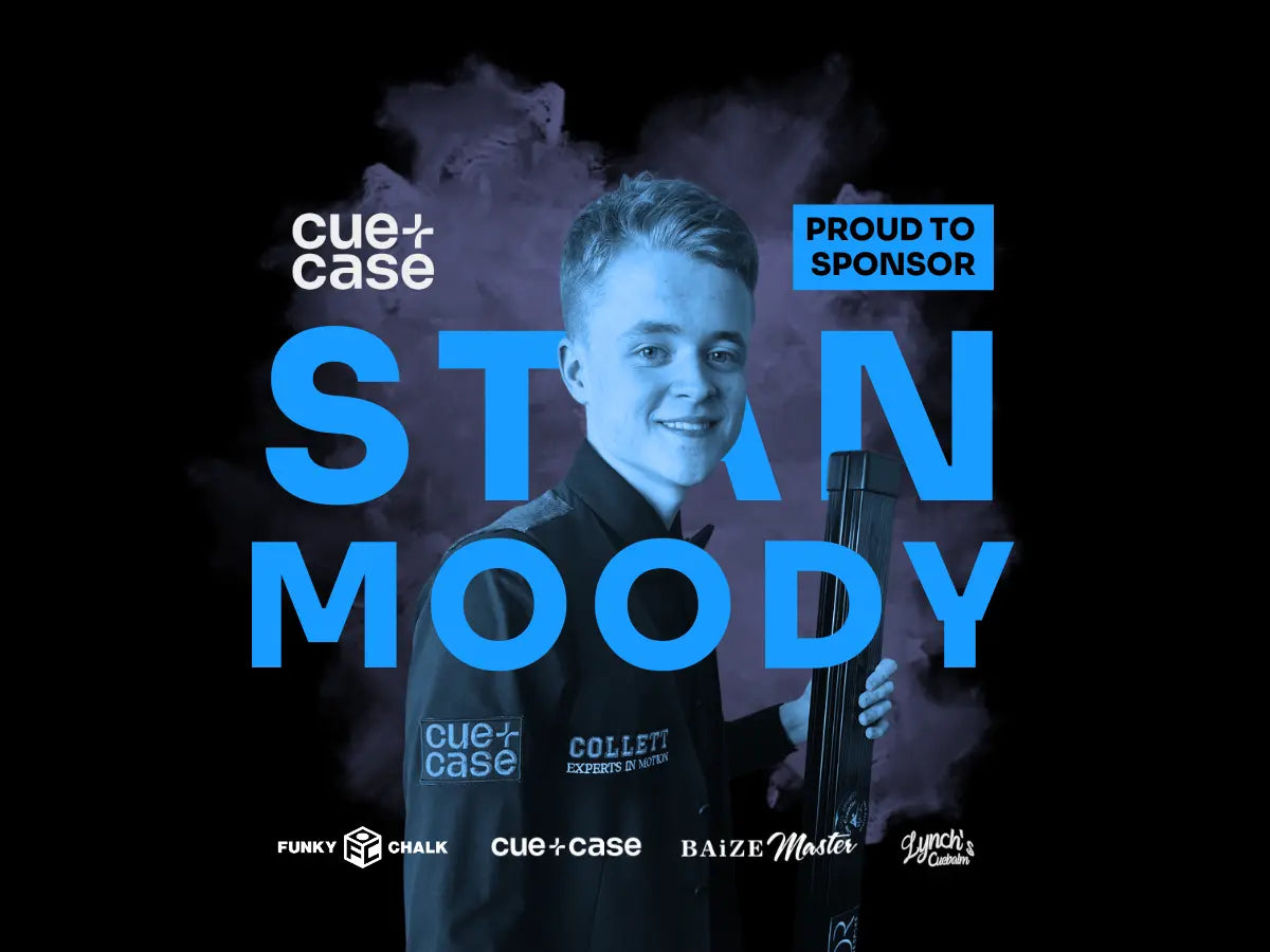Cue + Case x Stan Moody – Official 2025/26 Season Sponsors! Cue + Case