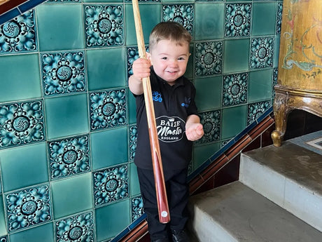 Baize Master and Cue + Case Sponsor Two-Year-Old Snooker Prodigy Judey147 – Backing the Next Generation of Cue Sports Cue + Case