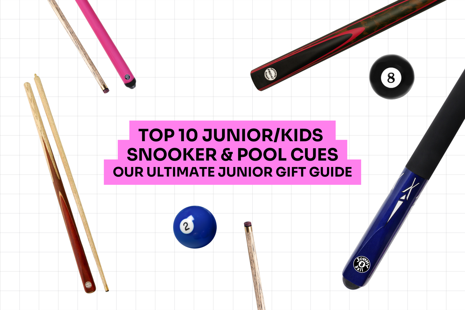 The Top 10 Junior/Kids Snooker & Pool Cues and Cases in 2025