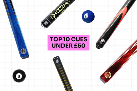 Best Value Cues: Top 10 Snooker and Pool Cues Under £50 Reviewed Cue + Case