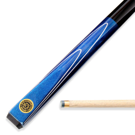 BCE Ronnie O`Sullivan MAROON & CREAM 2 Piece Pool Snooker Cue - 9.5mm Tip
