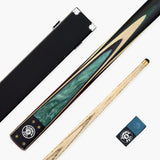 Jonny 8 Ball Marble 2 Piece Snooker and Pool Cue and Case Set 9mm Tip