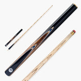 PRO147 Pearl Series Blue Zebra 3/4 Joint Cue with 9.5mm Professional Red Leather Tip