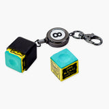 8 Ball Retractable Chalk Holder Cue + Case