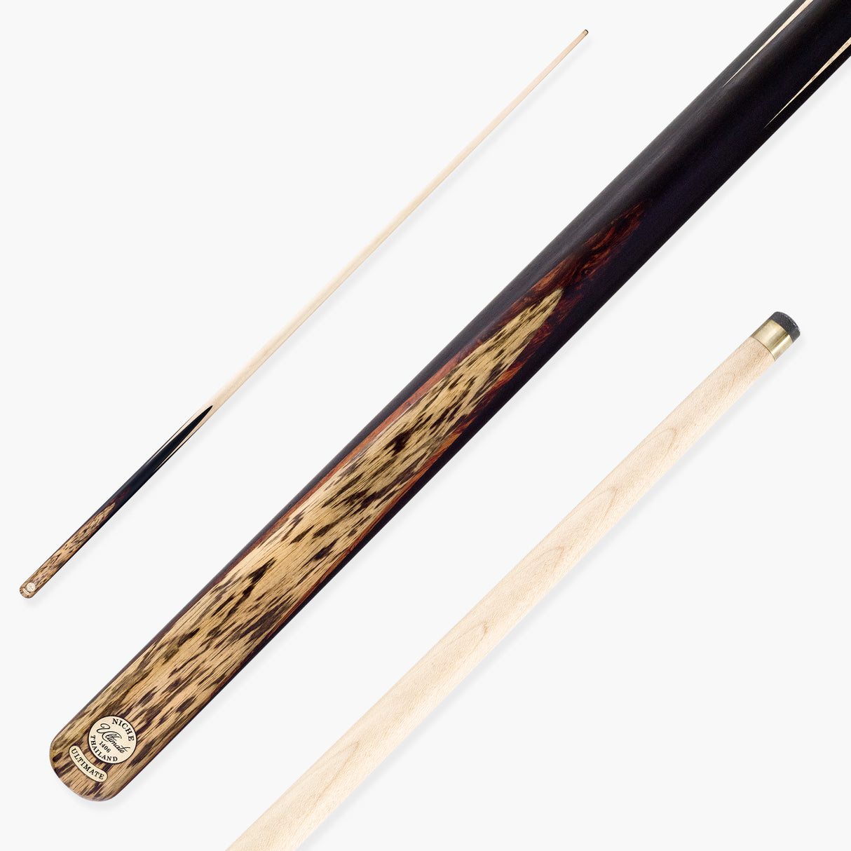 Niche Cues Thailand One Piece Snooker Cue 9.5mm Tip - Ultimate Maple