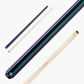 Jonny 8 Ball Chameleon 2 Piece Colour Changing Snooker and Pool Cue with 9.5mm Black Layered Pro Tip Jonny 8 Ball