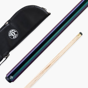 Jonny 8 Ball Chameleon 2 Piece Colour Changing Snooker and Pool Cue and Case Set with 9.5mm Tip Jonny 8 Ball