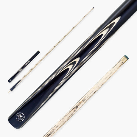 PRO147 Apollo 58 Inch 3/4 Jointed Hand Spliced Premium Snooker and Pool Cue 9.5mm Tip
