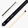 Jonny 8 Ball 2 Piece American Pool Break Cue with 13mm Phenolic Tip - BLACK