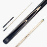 PRO147 Apollo 58 Inch 3/4 Jointed Hand Spliced Premium Snooker and Pool Cue 9.5mm Tip