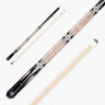 Jonny 8 Ball Harpoon 58 Inch 2 Piece American Pool Cue with Birch Shaft and 13mm Layered Tip