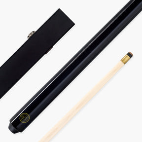 BCE 57 Inch 2pc Clubline Economy Hardwood Pool Snooker Cue with 11mm Screw On Tip (Copy) Cue + Case
