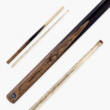 Baize Master Golden Sandalwood 57 Inch 2 Piece Centre Joint English Pool Cue with 8.5mm Professional Layered Tip