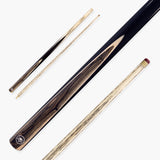 PRO147 Sherwood 57 Inch 2 Piece Snooker and Pool Cue with 9.5mm Red Layered Professional Tip