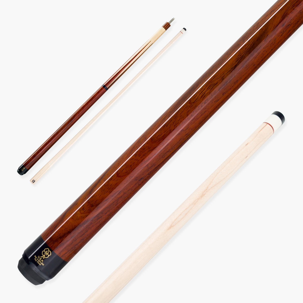 McDermott Sneaky Pete Adjustable Balance Point Hand Crafted H-Series American Pool Cue 13mm tip – HSP1-G03