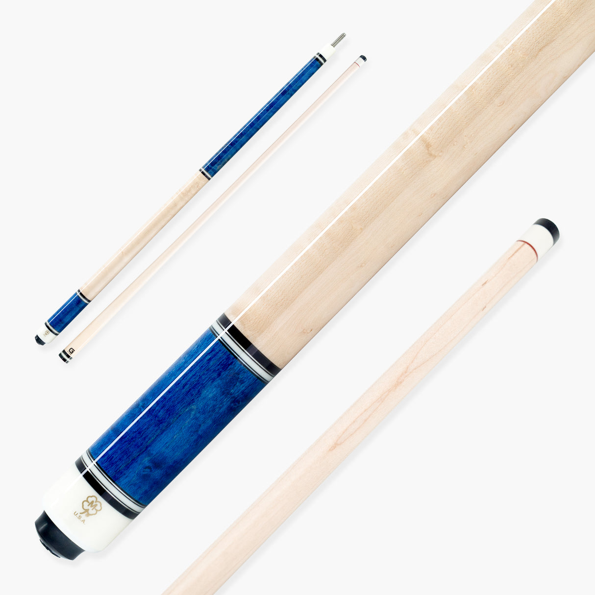 McDermott Hand Crafted G-Series American Pool Cue 13mm Tip – G230