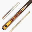 Baize Master Kingsley 2 Piece UV Printed Snooker and Pool Cue with 9.5mm Green Layered Tip