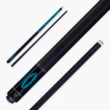 McDermott Defy Carbon Fiber Teal Pearl G-Series American Pool Cue 12.5mm tip – G213 - D12.5