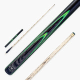 PRO147 Apollo 58 Inch 3/4 Jointed Hand Spliced Premium Snooker and Pool Cue 9.5mm Tip