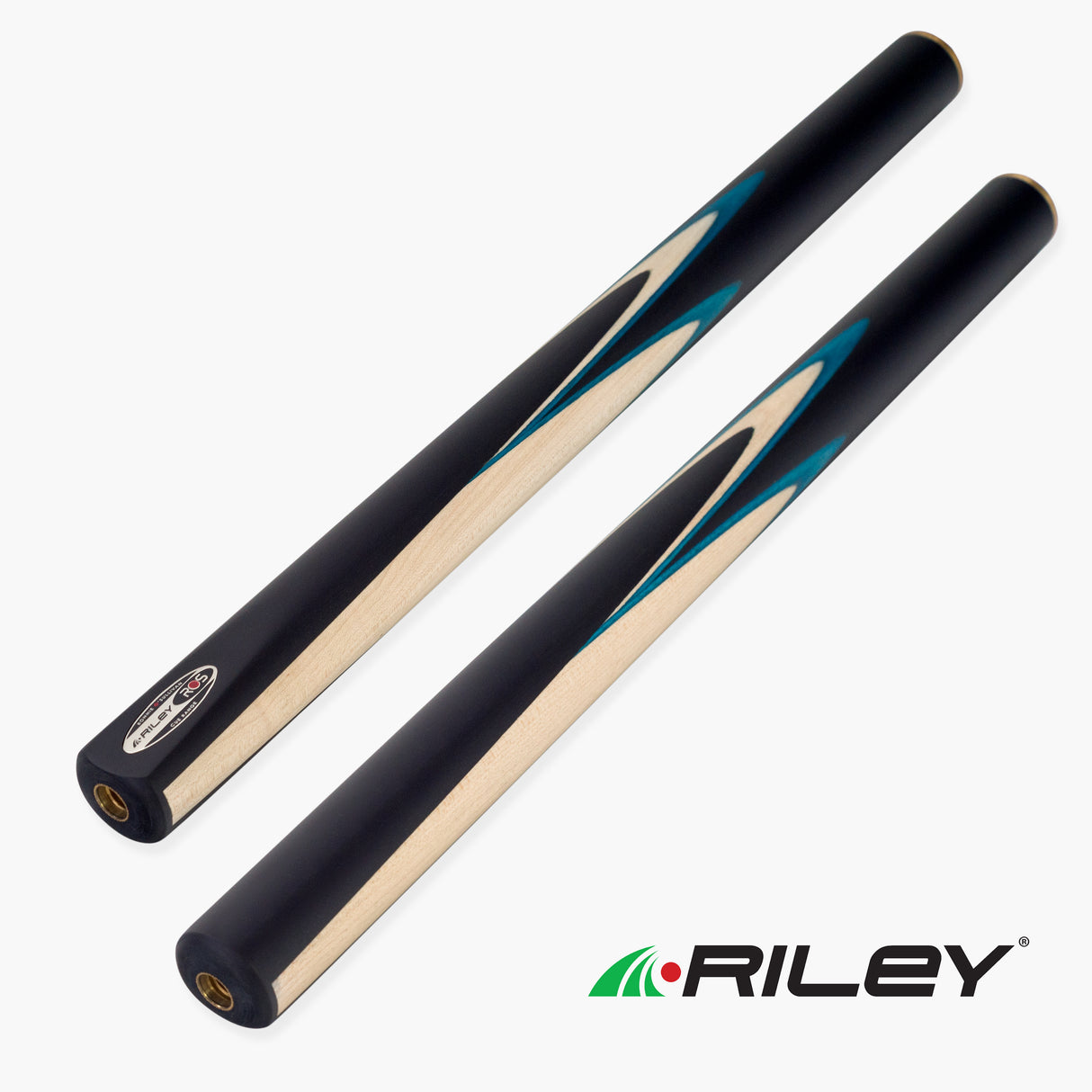 Riley Ronnie O’Sullivan 3 Series Limited Edition ¾ Joint Snooker and Pool Cue and Case Set with Ebony Butt and 9.5mm Elk Master Tip (ROS 3-6)