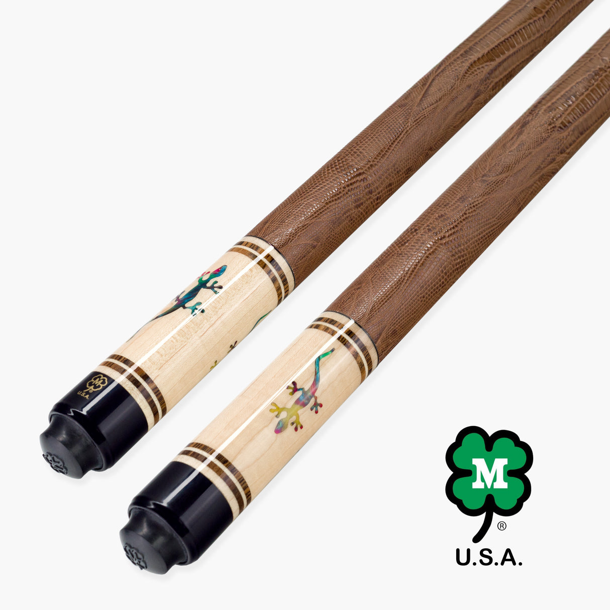 McDermott ShokRes Chameleon Inlay Hand Crafted G-Series American Pool Cue 13mm tip – G516C-G03