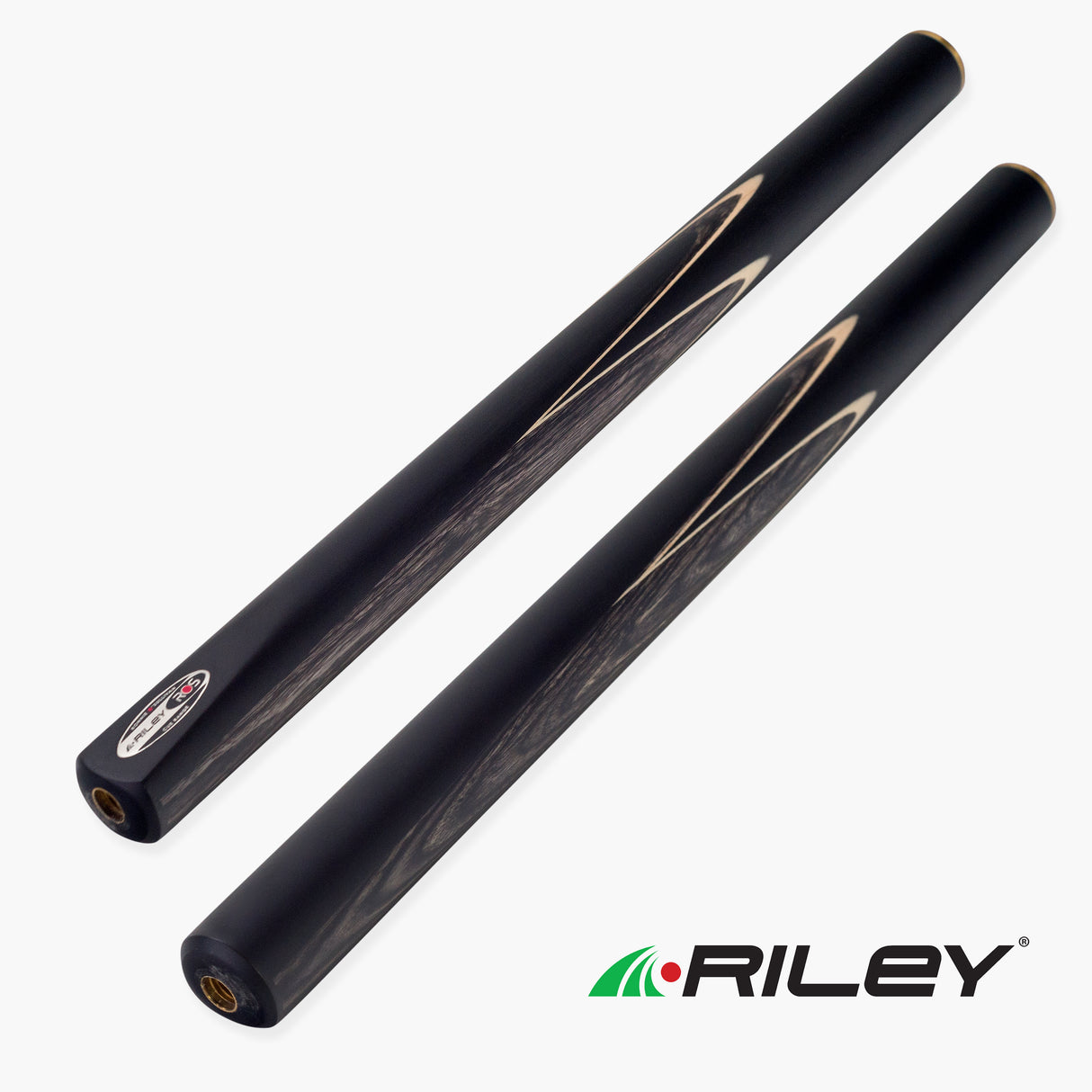 Riley Ronnie O’Sullivan 3 Series Limited Edition ¾ Joint Snooker and Pool Cue with Ebony Butt and 9.5mm Elk Master Tip – Includes Mini Butt Extension (ROS 3-9)