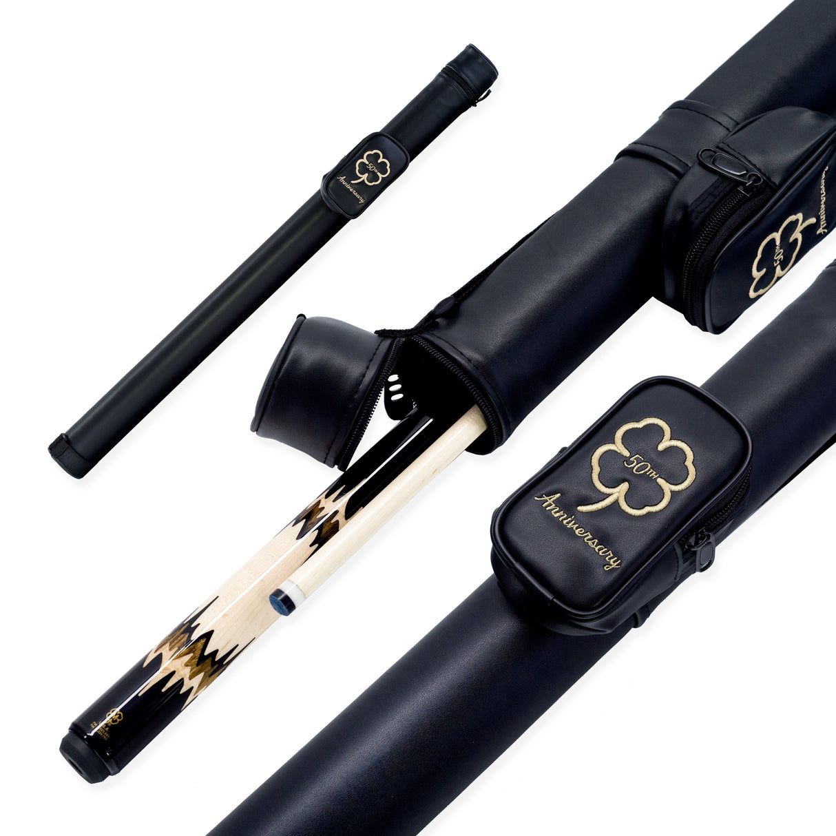 McDermott Hand Crafted 50th Anniversary American Pool Cue 12.75mm Tip – MCD50L - I03