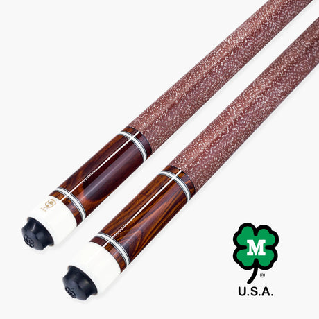 McDermott PLAIN COCOBOLO Hand Crafted G-Series American Pool Cue 13mm tip – G223 McDermott