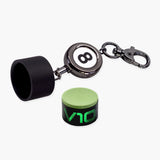 8 Ball Retractable Chalk Holder Cue + Case