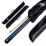 Jonny 8 Ball Chameleon 2 Piece Colour Changing Snooker and Pool Cue and Case Set with 9.5mm Tip Jonny 8 Ball